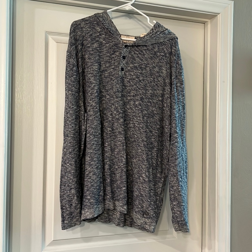 Weatherproof XXXL Sweater with Hood